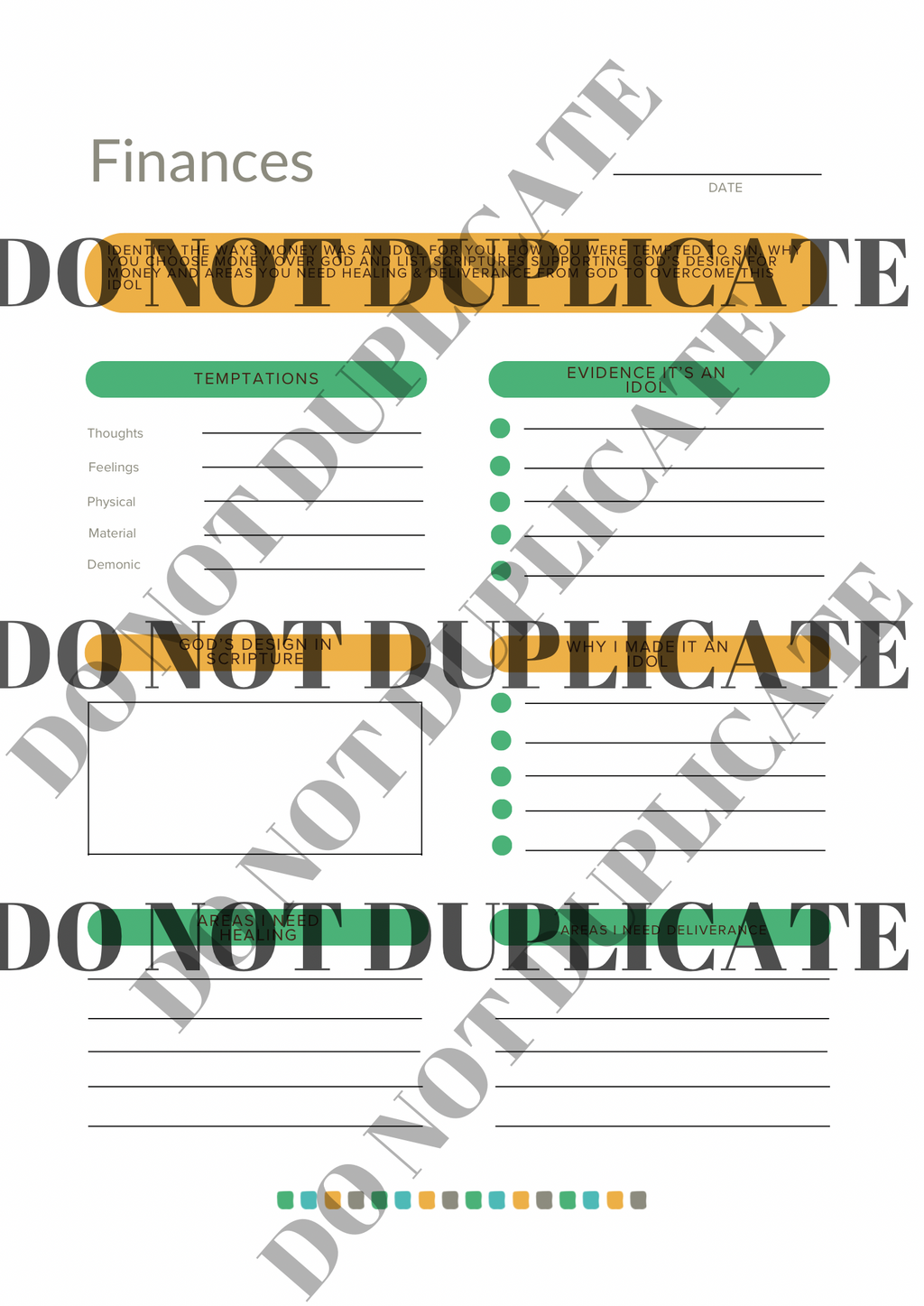 Divorcing the World Workbook